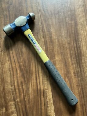 Vaughan 32 Oz. Ball PIen Hammer Fiberglass Handle FS432-32 Made In USA BX25